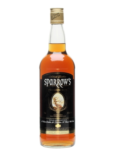 Sparrow's Premium Aged Rum: Bottle
