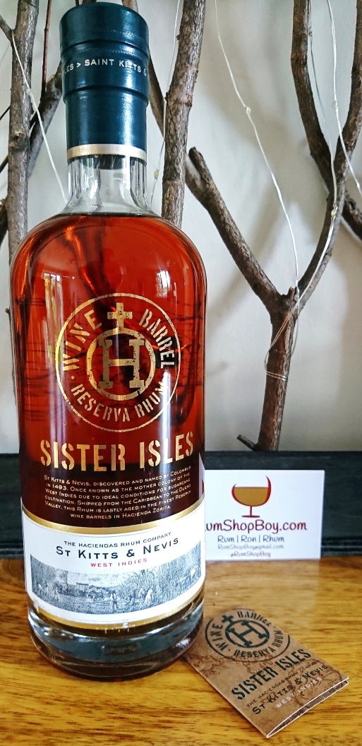Sister Isles Reserva Rhum: Bottle
