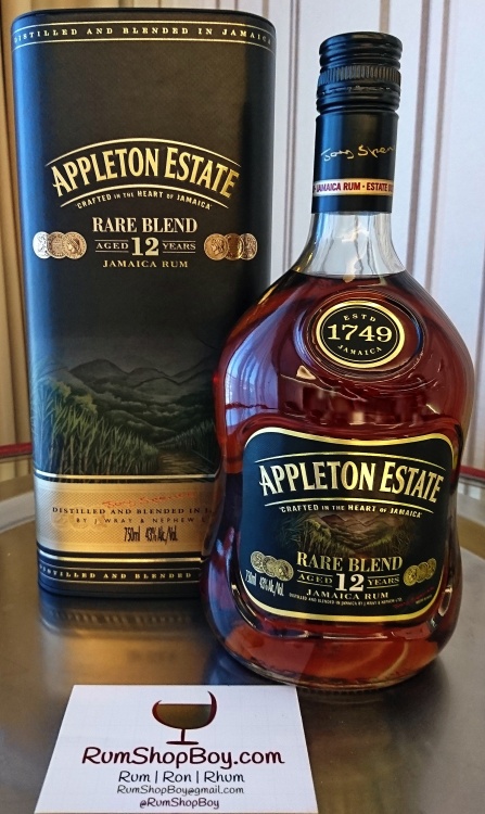 Appleton 12yo "Rare Blend" Rum: Tin &amp; Bottle
