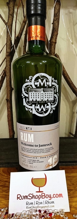 SMWS R7.1: "Welcome to Strawberry Jamrock. Yeah Mon": Bottle