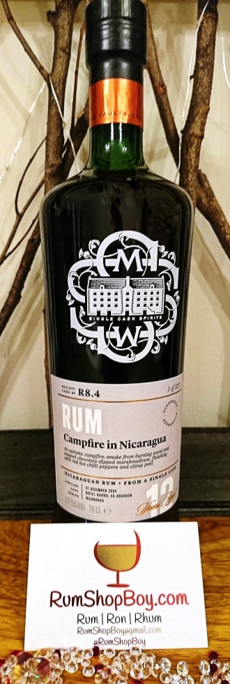 SMWS R8.4: "Autumn Campfire in Nicaragua": Bottle