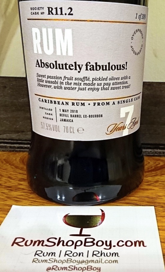 SMWS R11.2 "Absolutely Fabulous": Label