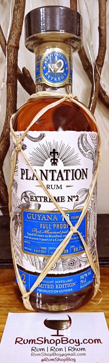 Plantation Extrême 2 Guyana 18 YO: Bottle
