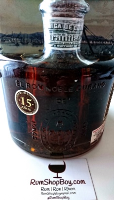 Conde de Cuba 15 Anos Rum: Bottle (Front)