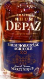Rhum Depaz: Bottle (Front)