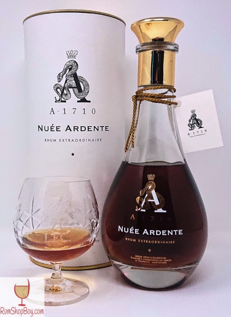 A1710 Nuée Ardente Box, Bottle and Glass