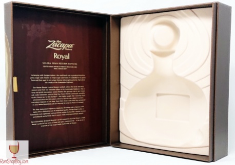 Ron Zacapa Royal Box (Inside, Open)